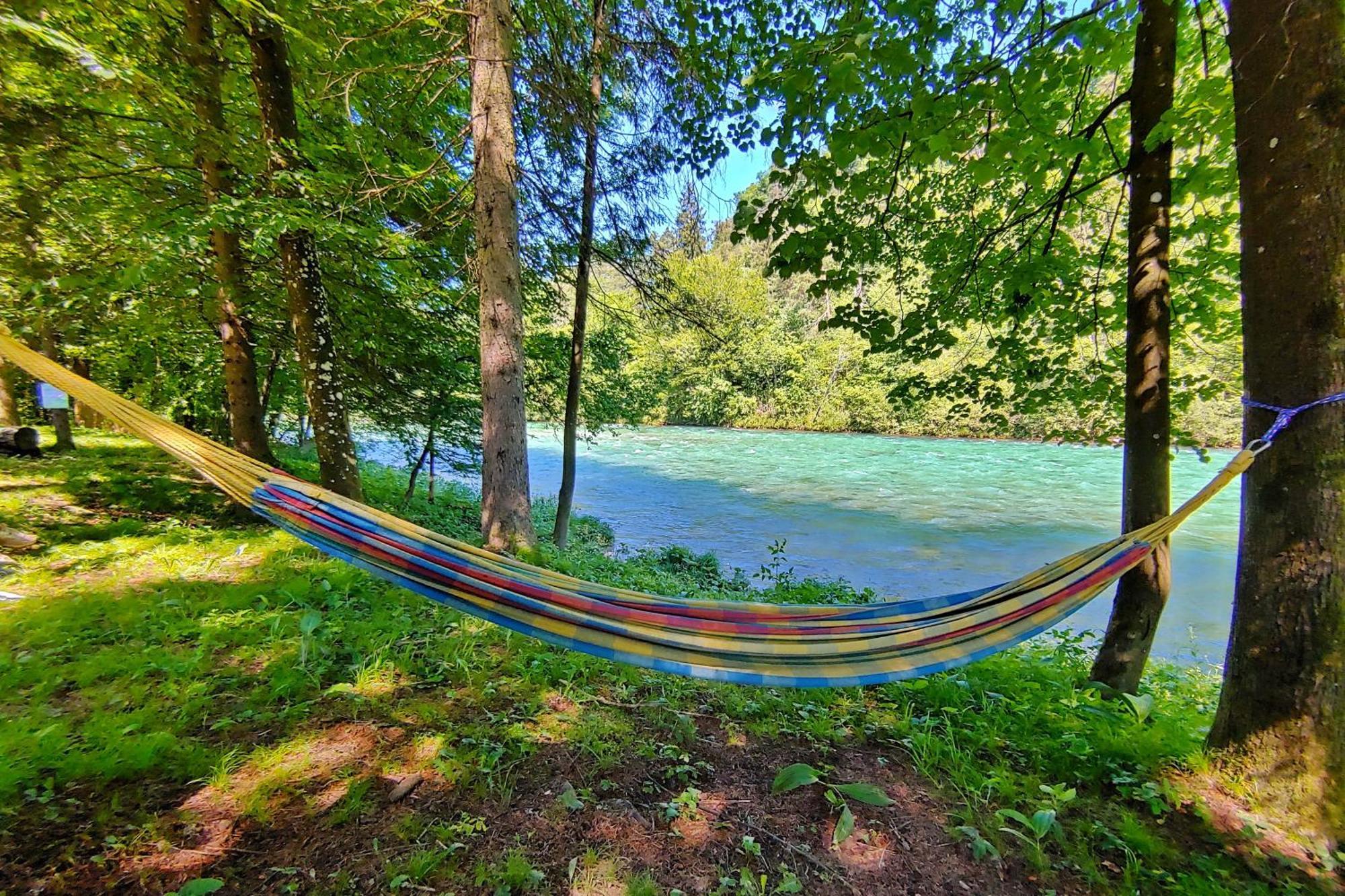 Eco River Camp - Pitches ราโดว์ลิตซา ภายนอก รูปภาพ
